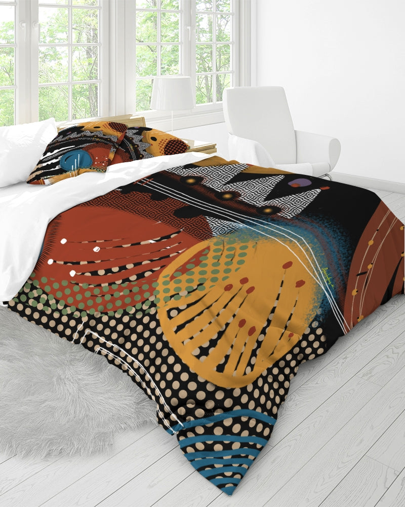 Wild Safari Queen Duvet Cover Set