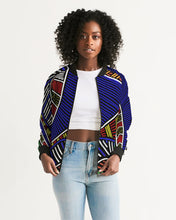 Load image into Gallery viewer, Tribal Vibe Women&#39;s Bomber Jacket