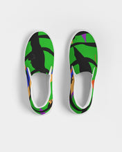 Load image into Gallery viewer, MY GREEN VIBRATION Women&#39;s Slip-On Canvas Shoe