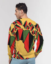 Load image into Gallery viewer, THE REAL RBG: RED BLACK &amp; GREEN Men&#39;s/Unisex Classic French Terry Crewneck Pullover