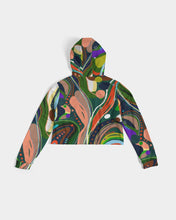 Load image into Gallery viewer, FALL INTO UBIQUITY Women&#39;s Cropped Hoodie