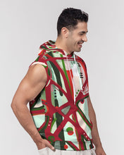 Load image into Gallery viewer, RED BLACK &amp; GREEN - YOU KNOW WHAT IT MEAN Men&#39;s/Unisex Premium Heavyweight Sleeveless Hoodie