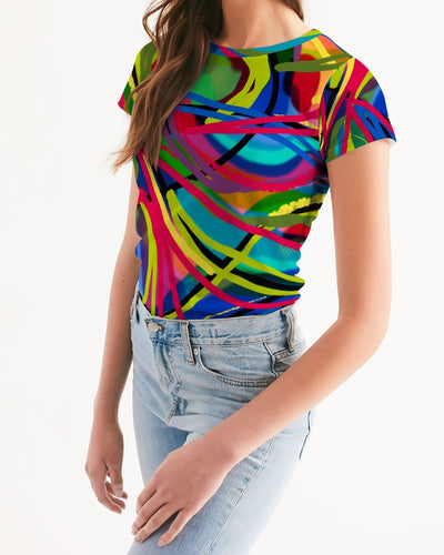 PARADISE IN COLOR Women's Graphic Tee