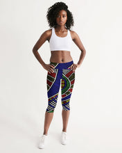 Load image into Gallery viewer, Tribal Vibe Women&#39;s Capri Workout Pants