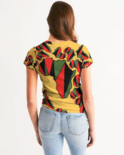 Load image into Gallery viewer, THE REAL RBG: RED BLACK &amp; GREEN Women&#39;s Tee