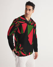 Load image into Gallery viewer, The REAL RBG: RED, BLACK, and GREEN Men&#39;s Long Sleeve Sports Jersey