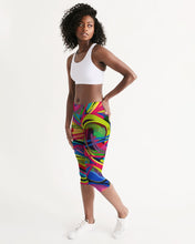 Load image into Gallery viewer, PARADISE IN COLOR Women&#39;s Capri Workout Pants