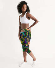 Load image into Gallery viewer, FALL INTO UBIQUITY Women&#39;s Capri Workout Pants