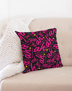 ARTFUL HUES Throw Pillowcase 18"x18"