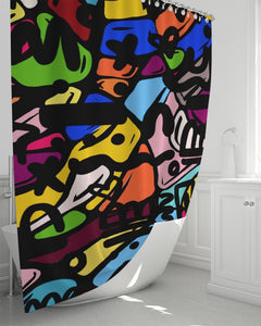 "THE ACTUAL FACTUALS" Shower Curtain 72"x72"