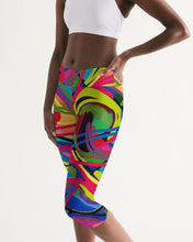 Load image into Gallery viewer, PARADISE IN COLOR Women&#39;s Capri Workout Pants