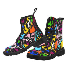 Load image into Gallery viewer, &quot;THE ACTUAL FACTUALS&quot; Women&#39;s Canvas Boots