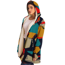 Load image into Gallery viewer, FALLING OVATION Plush Hooded Fleece Cardigan