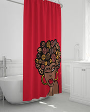 Load image into Gallery viewer, &quot;THE WINKING LADY&quot; Shower Curtain 72&quot;x72&quot;