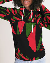 Load image into Gallery viewer, The REAL RBG: RED, BLACK, and GREEN Women&#39;s Hoodie