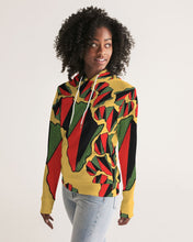 Load image into Gallery viewer, THE REAL RBG: RED BLACK &amp; GREEN Women&#39;s Hoodie