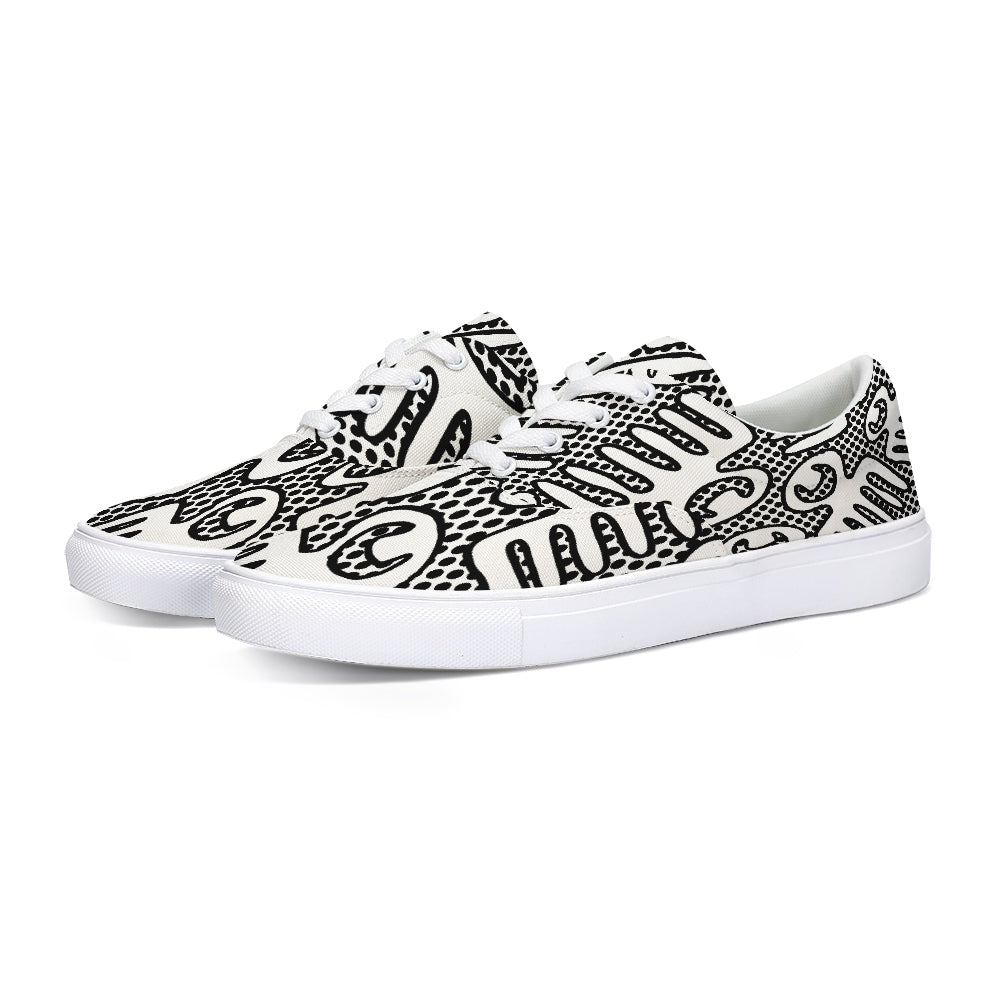 BLACK BEAUTY Canvas Shoe