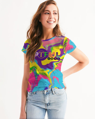 LIQUID POUR Women's Tee