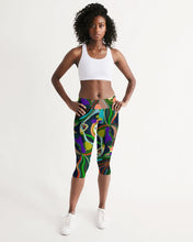 Load image into Gallery viewer, FALL INTO UBIQUITY Women&#39;s Capri Workout Pants