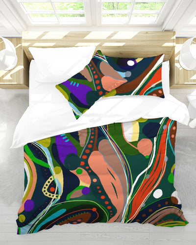 FALL INTO UBIQUITY King Duvet Cover Set