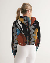 Load image into Gallery viewer, Wild Safari Women&#39;s Cropped Hoodie