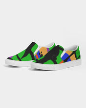 Load image into Gallery viewer, MY GREEN VIBRATION Women&#39;s Slip-On Canvas Shoe