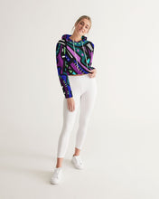 Load image into Gallery viewer, AMETHYST RISING Women's Cropped Hoodie