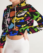 Load image into Gallery viewer, &quot;THE ACTUAL FACTUALS&quot; Women&#39;s Cropped Hoodie