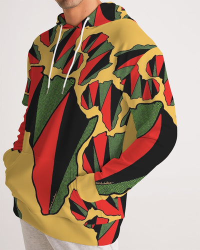 THE REAL RBG: RED BLACK & GREEN Men's Hoodie