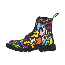 Load image into Gallery viewer, &quot;THE ACTUAL FACTUALS&quot; Women&#39;s Canvas Boots