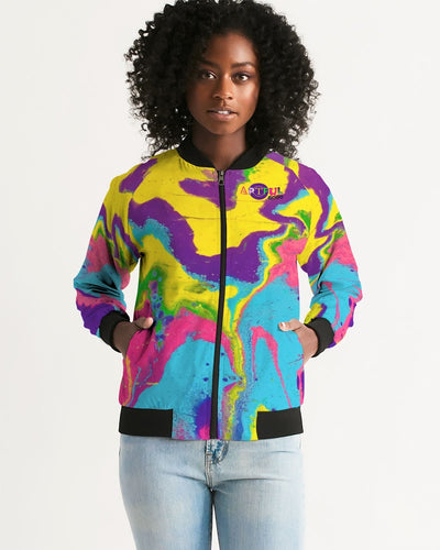 LIQUID POUR Women's Bomber Jacket