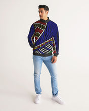 Load image into Gallery viewer, Tribal Vibe Men&#39;s Stripe-Sleeve Track Jacket