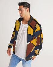 Load image into Gallery viewer, MELODIC MELANIN Men&#39;s Stripe-Sleeve Track Jacket