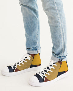 MELODIC MELANIN Men's Hightop Canvas Shoe