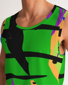 MY GREEN VIBRATION Men's Sports Tank