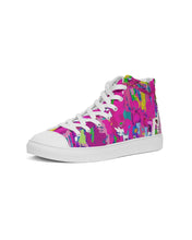 Load image into Gallery viewer, Limited Edition: THE BREAST CELEBRATION EVER!!! Men&#39;s Hightop Canvas Shoe