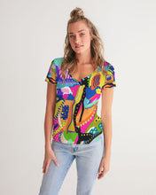 Load image into Gallery viewer, JOYFUL NOISE Women&#39;s V-Neck Tee