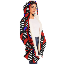 Load image into Gallery viewer, HELIX FELIX Plush Hooded Fleece Cardigan