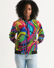 Load image into Gallery viewer, PARADISE IN COLOR Women&#39;s Bomber Jacket