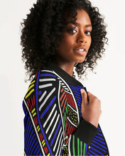 Load image into Gallery viewer, Tribal Vibe Women&#39;s Bomber Jacket