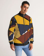 Load image into Gallery viewer, MELODIC MELANIN Men&#39;s Stripe-Sleeve Track Jacket