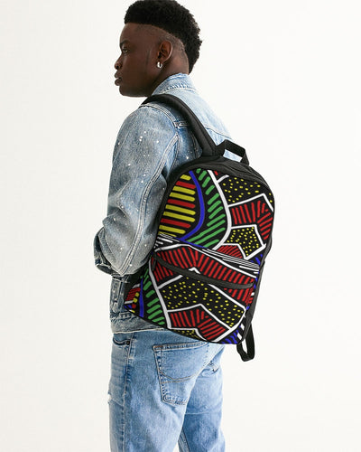 Tribal Vibe Small Canvas Backpack