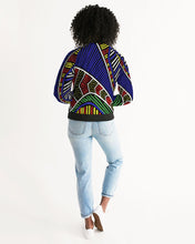 Load image into Gallery viewer, Tribal Vibe Women&#39;s Bomber Jacket