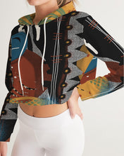 Load image into Gallery viewer, Wild Safari Women&#39;s Cropped Hoodie