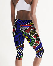 Load image into Gallery viewer, Tribal Vibe Women&#39;s Capri Workout Pants