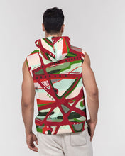 Load image into Gallery viewer, RED BLACK &amp; GREEN - YOU KNOW WHAT IT MEAN Men&#39;s/Unisex Premium Heavyweight Sleeveless Hoodie