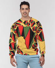 Load image into Gallery viewer, THE REAL RBG: RED BLACK &amp; GREEN Men&#39;s/Unisex Classic French Terry Crewneck Pullover