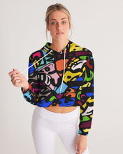 Load image into Gallery viewer, &quot;THE ACTUAL FACTUALS&quot; Women&#39;s Cropped Hoodie