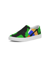 Load image into Gallery viewer, MY GREEN VIBRATION Women&#39;s Slip-On Canvas Shoe