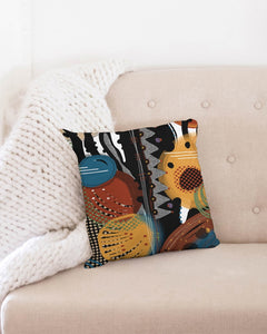 Wild Safari Throw Pillowcase 16"x16"